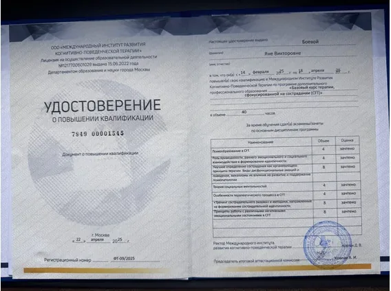 Ассоциация когнитивно-поведенческой психотерапии